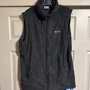 Columbia Black Fleece Vest